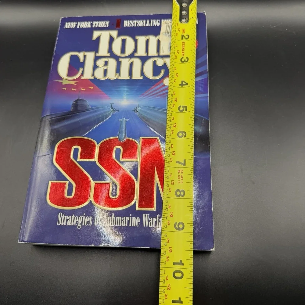 SSN Strategies Of Submarine Warfare Book By Tom Clancy
